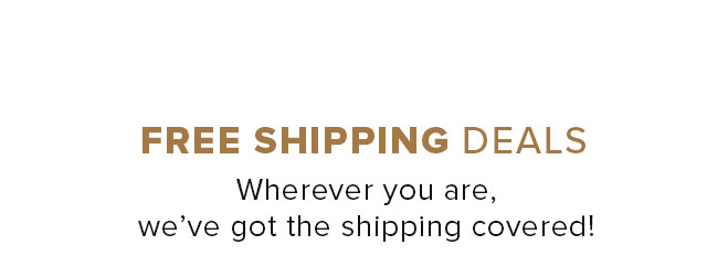 FREE SHIPPING DEALS